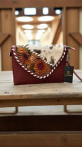 Bolsa artesanal de piel – Vaqueta y pelo natural