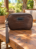 Bolsa piel de lagarto