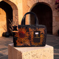 Bolsa artesanal de piel – Girasole