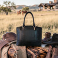Bolsa de piel estilo clásico